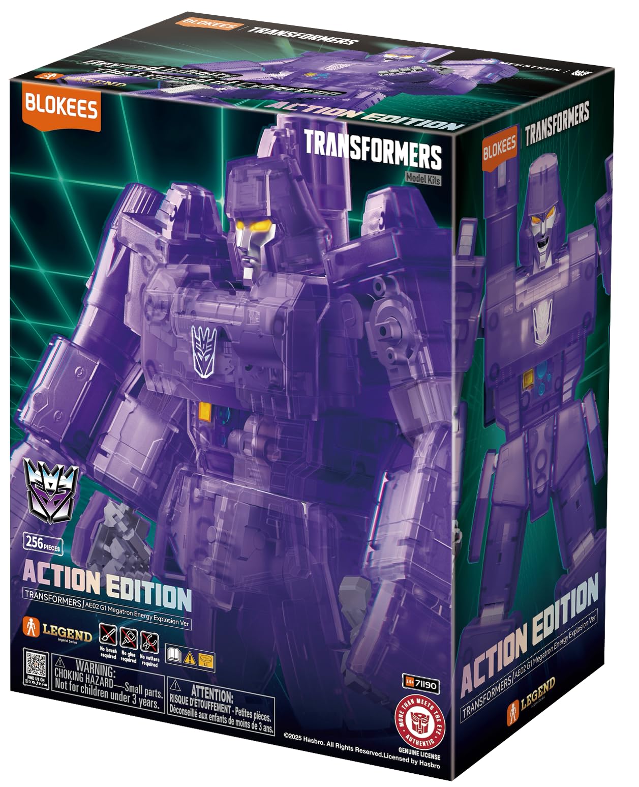 Amazon.com: BLOKEES - Transformers Action Edition - Megatron